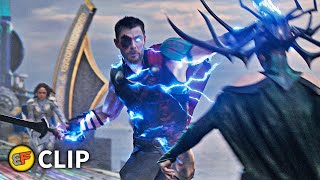 Thor & Valkyrie vs Hela - Final Battle Scene  