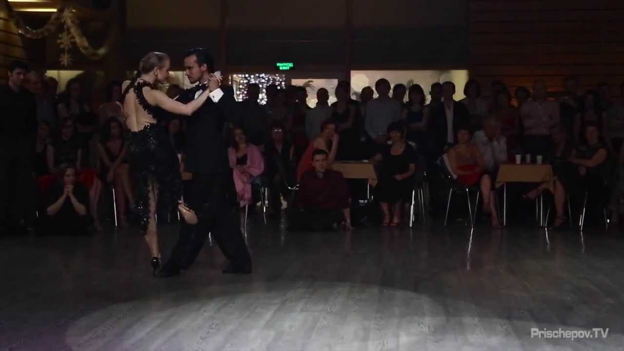 Juan Manuel Rosales & Liza Lebedeva, 29.12.2013, Moscow, Russia, Milonga "Me Gusta"