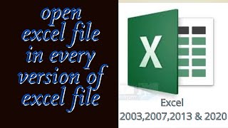 open excel file in every version of excel file | cant open old excel files in excel 2016 | #msexcel