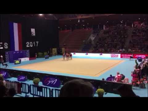 Championnat de France Nîmes ensemble national Emeline Chloé Emma Nina Zoé clio club / 2017