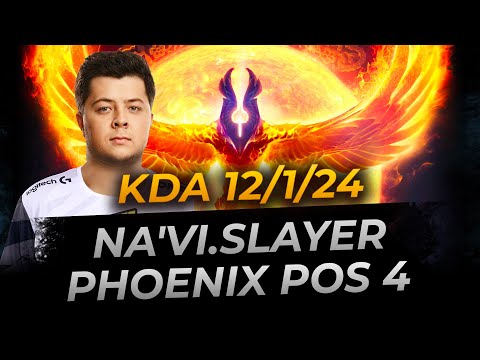 Na'Vi.Slayer Strong Phoenix Pos 4 | Full Gameplay Dota 2 Replay