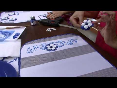 Mulher.co 11/08/2014 - Kit Cozinha Stencil e Apliques por Lili Negrão - Parte 2