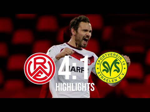 15. Spieltag (Nachholung) - Saison 2020/2021: RWE - SV Straelen (Highlights)