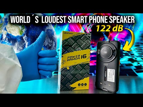 Get the party started🥳 uleFone Power Armor 16 Unboxing ASMR 🔥 World´s loudest SPEAKER 🔊 Smart Phone