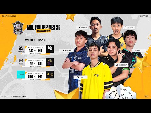🔴 LIVE | MDL PH S6 | FILIPINO - Week 5 Day 2