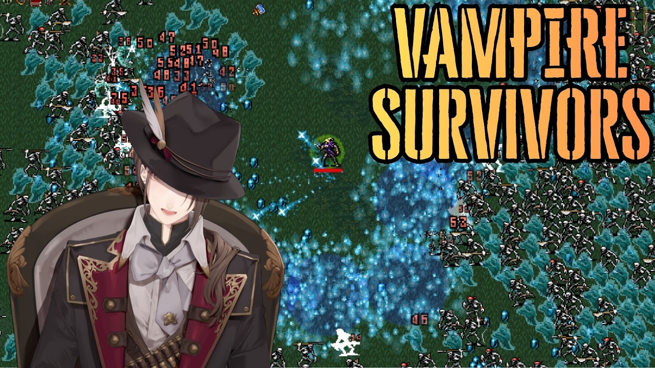【Vampire Survivors】今、やりたいんです。【にじさんじ/加賀美ハヤト】