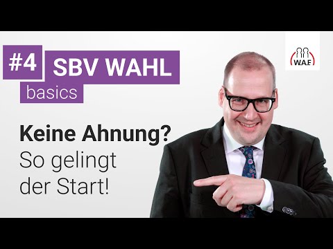 Keine Ahnung von der SBV-Wahl – So gelingt der Start | Betriebsrat Video