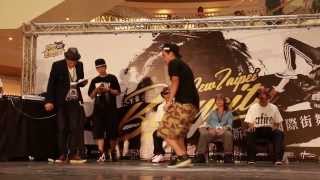 preview picture of video '20131019 2013新北市國際街舞大賽 New Taipei BboyCity 南區預賽 New Age BEST8『小天(WIN) VS 宗翰』'