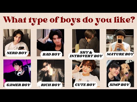 What’s Your Boy Type? 💘✨ 😳 | Fun Quiz Game 💘 (Requested) | @quizgalaxtopia