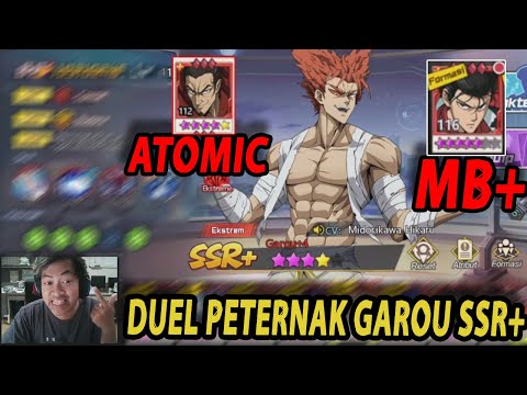 🔥🔥DUEL ANTARA PLAYER PETERNAK GAROU SSR+ [ATOMIC OR METAL BAT] - ONE PUNCH MAN:The Strongest