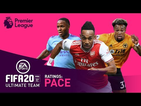 FASTEST Premier League Player? | Traore, Sterling, Aubameyang | FIFA 20 | AD