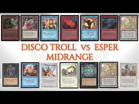 OLD SCHOOL MTG CHANNEL- WINTER DERBY '22 - DISCO TROLL vs ESPER MIDRANGE