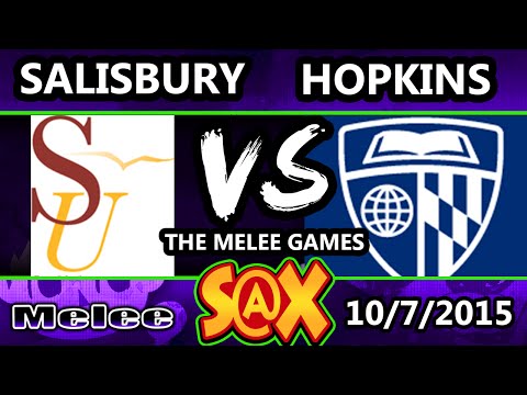 S@X 118 - The Melee Games - Johns Hopkins Vs. Salisbury University - Smash Melee