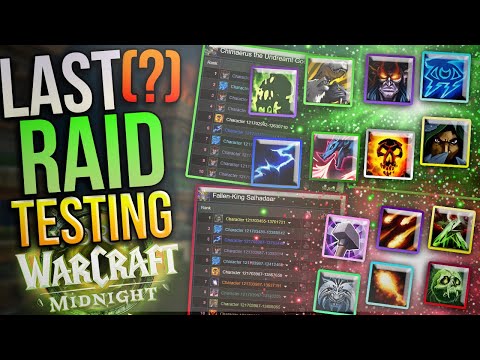 Midnight Beta Raid Testing DPS Results