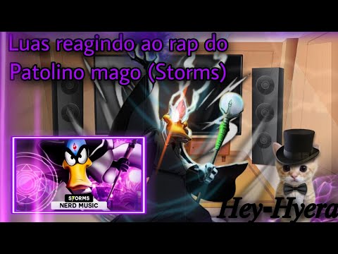 Os Luas superiores + Muzan reagindo ao rap do Patolino| Eu sou o mago(Looney tunes) storms
