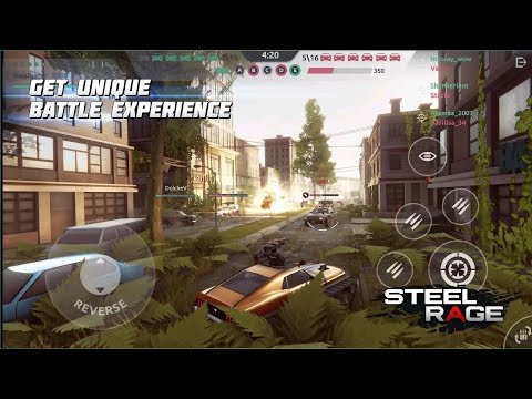 Steel Rage Android Gameplay | Epic Mech Car PvP BattleslMobile Gamingl