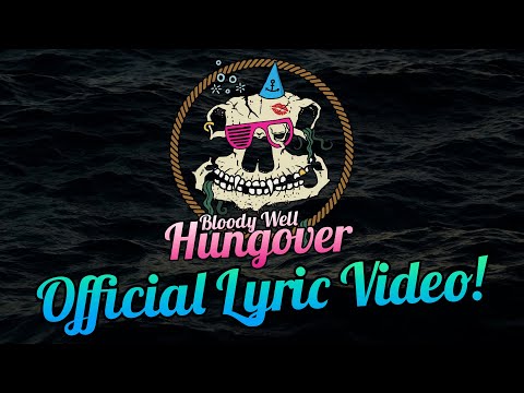 Bloody Well Hungover (Lyric Video) || Pirate Metal, Folk Metal