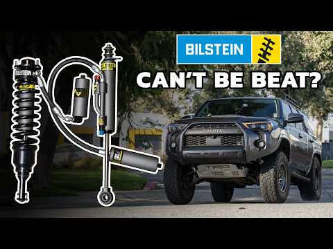 Bilstein 8112 Shocks on the 4Runner - Install & Road Review