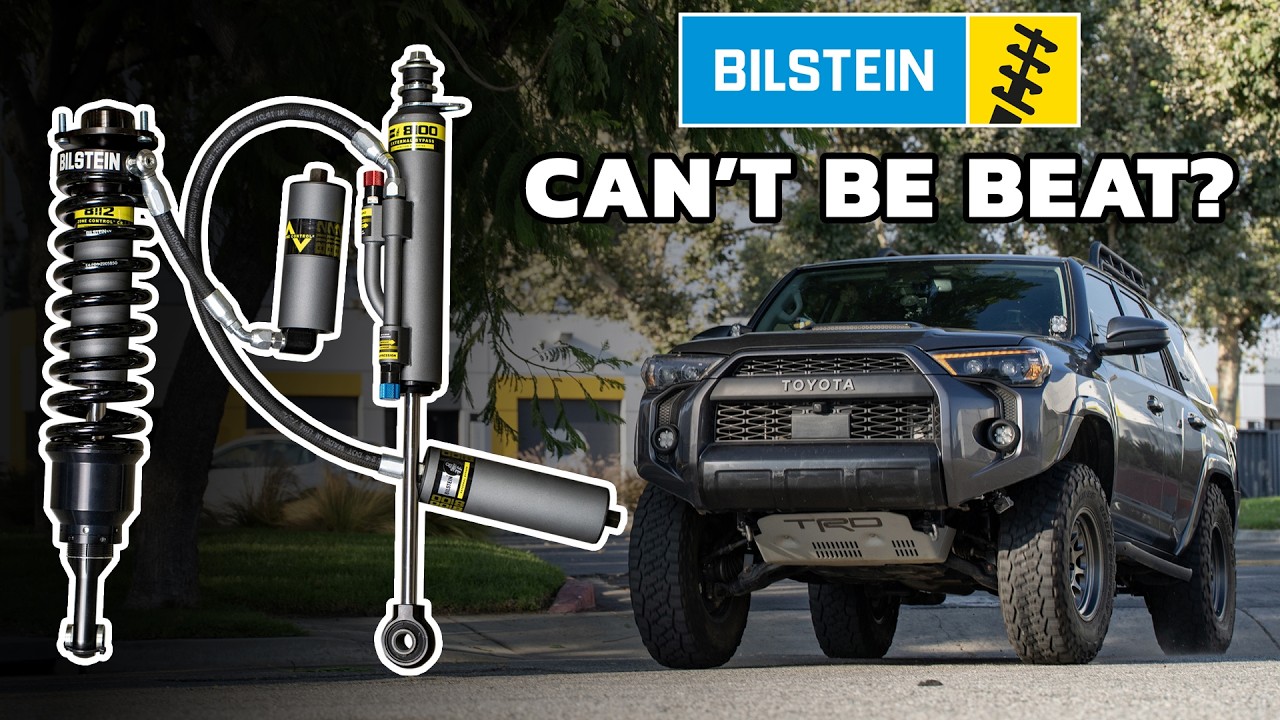Bilstein 8112 Shocks on the 4Runner - Install & Road Review