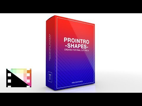 ProIntro Shapes - Professional Introductions for Final Cut Pro X - Pixel Film Studios