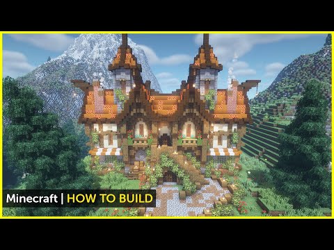 Minecraft How to Build a Fantasy Cottage (Tutorial)