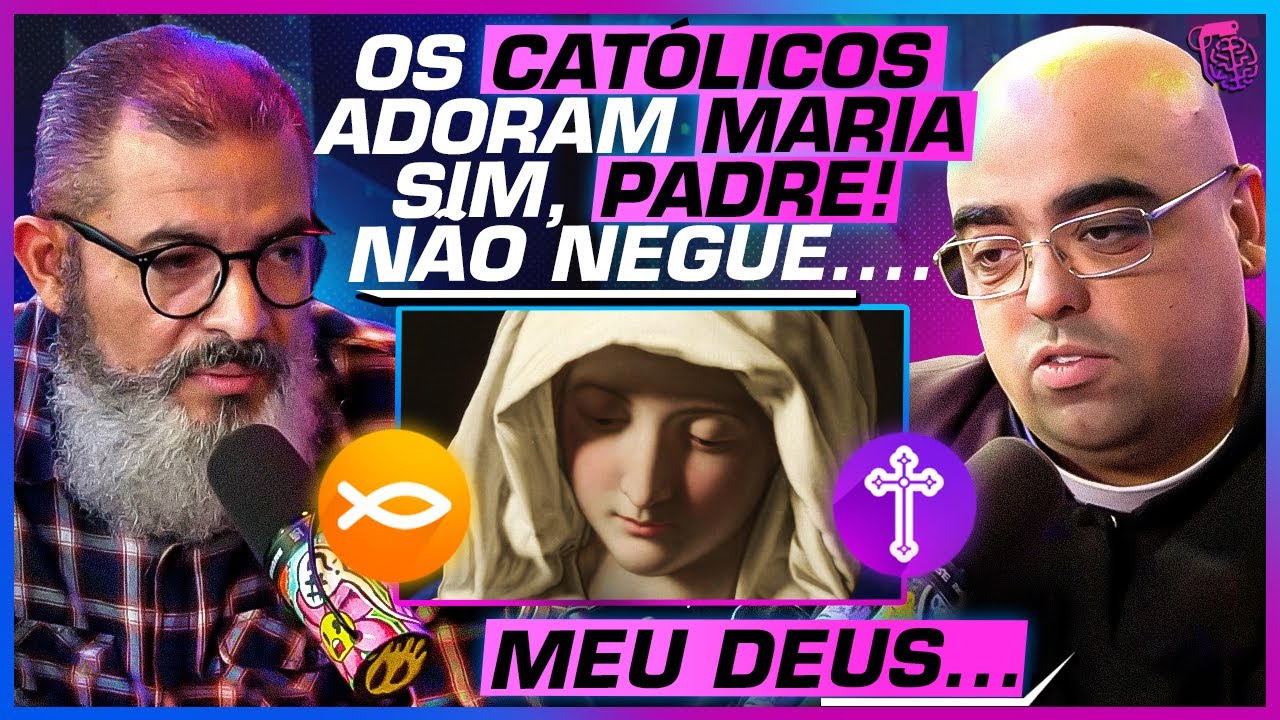 PASTOR faz PERGUNTA DELICADA para PADRE sobre o CATOLICISMO - PE. JOSÉ EDUARDO X PR. PAULO SERGIO