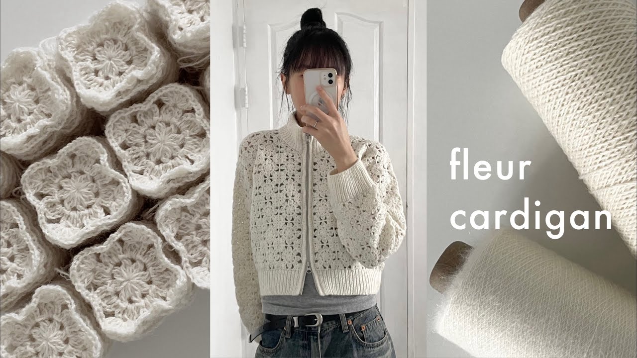 crochet | 너무 미우면 그냥 사랑해버려 | fleur cardigan (sub)