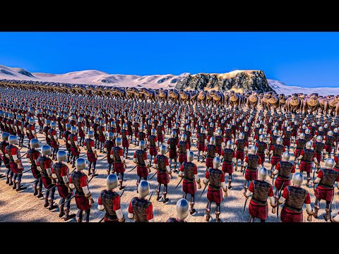 1000 T-REX vs 15000 ARCHERS - Ultimate Epic Battle Simulator UEBS