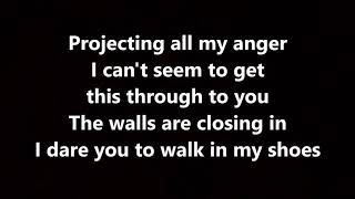 five finger death punch - hard to see (lyrics)
