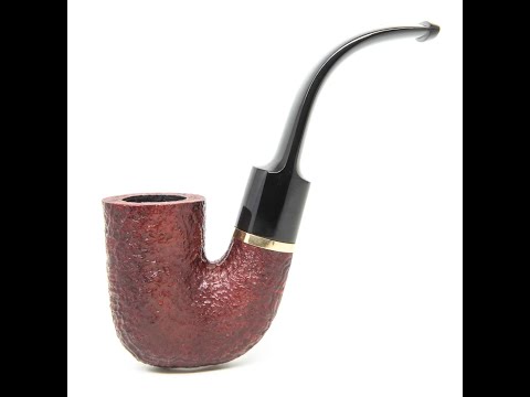 NEW! 1980 Dunhill Red Bark Omm Paul w. Gold Band Smoking Pipe On PIPEHUB.COM
