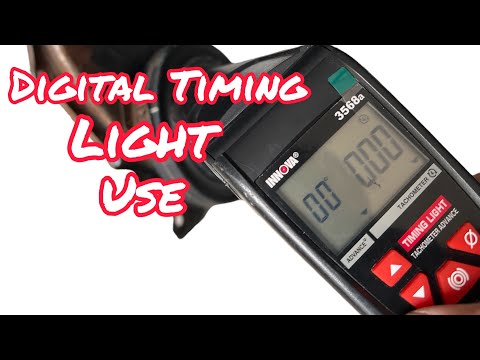 How to use a digital timing light for beginners