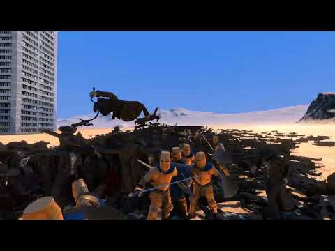 333 Golden Knights vs. 9,999 Scarecrows  Ultimate Epic Battle Simulator   UEBS