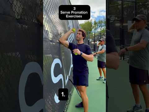 3 Serve Pronation Exercises