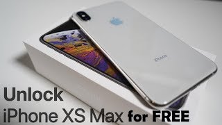 Unlock iPhone XS Max Free - How To Unlock iPhone XS Max Free From Any Carrier