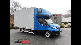 Camion b&acirc;ch&eacute; < 3.5t IVECO DAILY 35S21 TARPAULIN 10 PALLETS WEBASTO CRUISE CONTROL NAVIGATI | Image 4 - Autoline