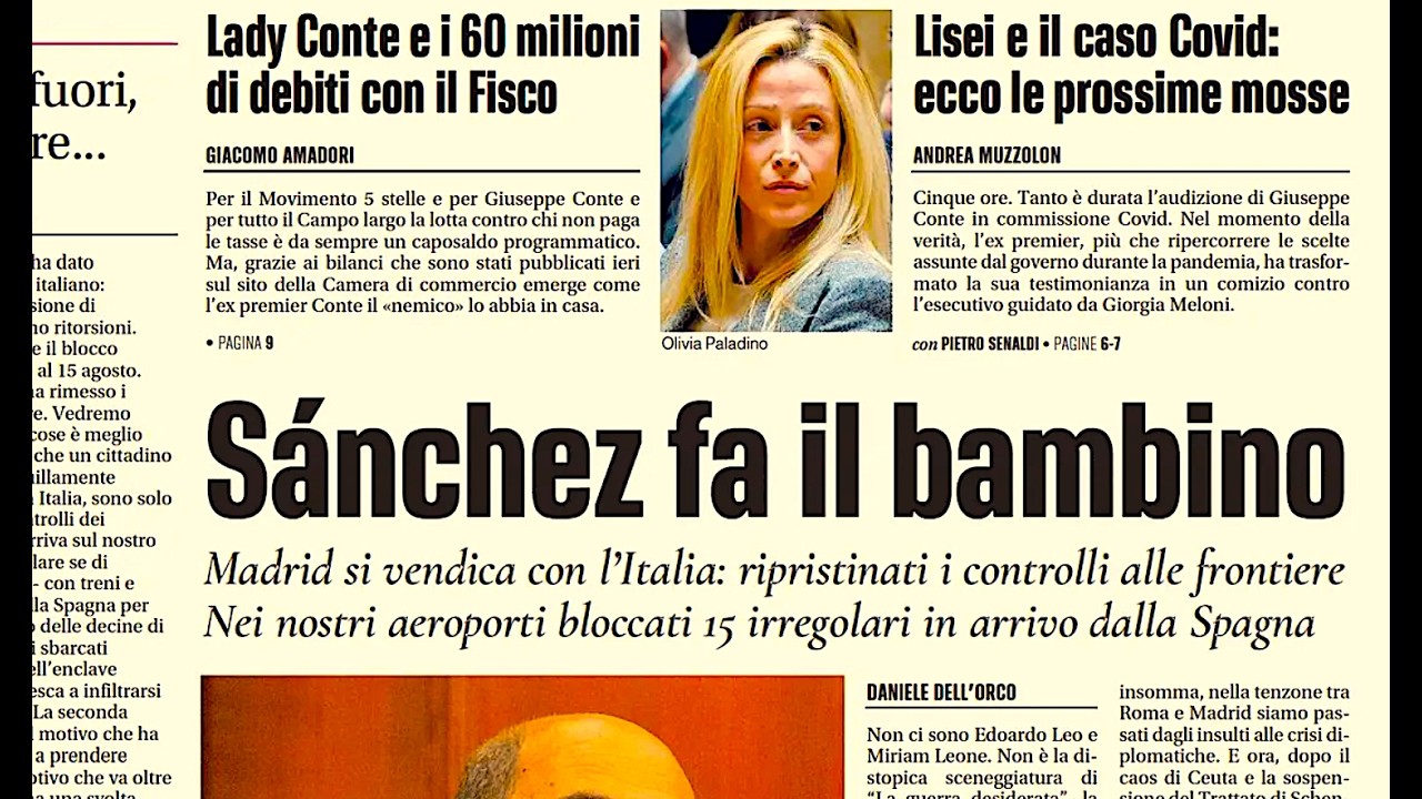 RASSEGNA STAMPA 8 AGOSTO 2026. QUOTIDIANI NAZIONALI ITALIANI PRIME PAGINE DEI GIORNALI DI OGGI.