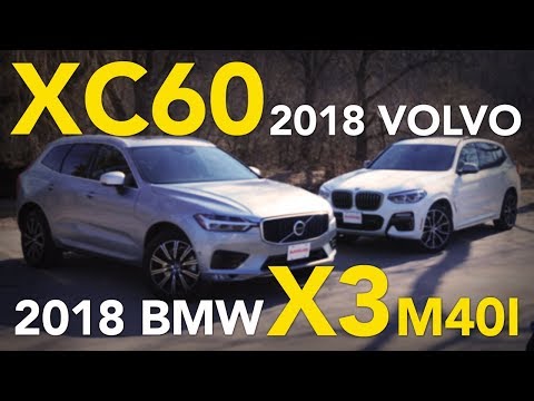 2018 Volvo XC60 R-Design vs BMW X3 M40i Comparison