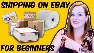 Shipping on eBay for Beginners 2023 | Step by Step Cheapest Method, Free Supplies, Tools