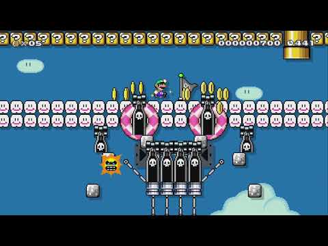 To the moon! by Agent R - Super Mario Maker 2 - No Commentary 1bu