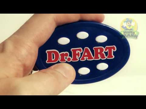 HaHaPrank Presents - Dr. Fart Keychain