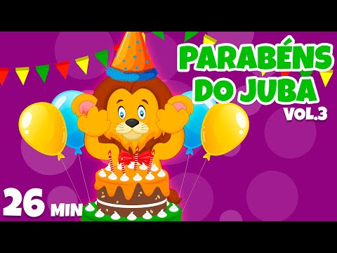 Parabéns do Juba Vol. 3 - Giramille 26 min | Desenho Animado Musical