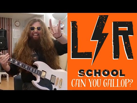 Play guitar like IRON MAIDEN! Gallop!