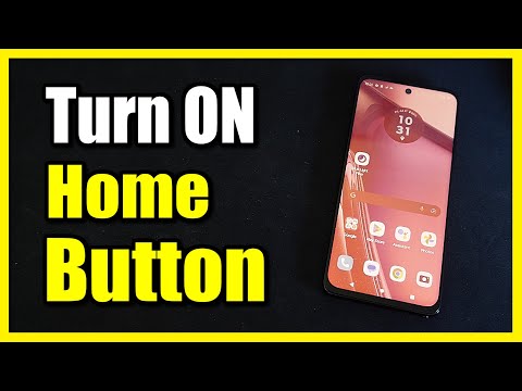 How to Turn On Home Button & Turn Off Gestures on Moto G Stylus Phone (Fast Tutorial)