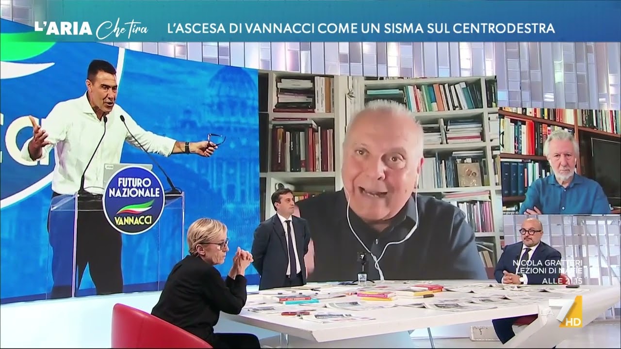 Mauro Mazza a David Parenzo: "Vannacci serve come argine a chi è all'estrema destra", "E chi ...