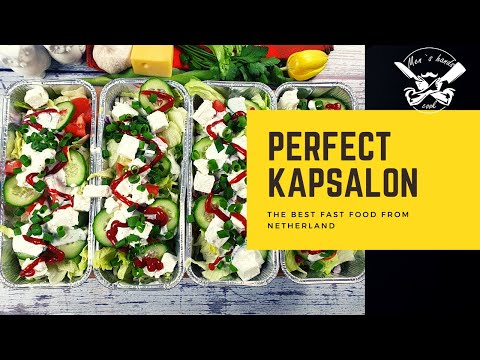 How to make perfect Kapsalon. The best fast food 🥪from Netherland. Bettter than Dönner Kebab