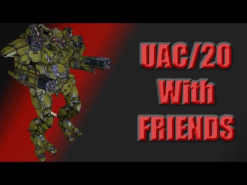 UAC/20 ft SRM's - Vapour Eagle - MechWarrior Online - Build/Stream Highlights