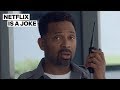 Mike Epps Pranks Netflix Employees as Security Guard | Netflix Is A Joke