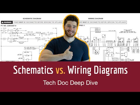 Schematics vs  Wiring Diagrams: which one to use when troubleshooting appliances?