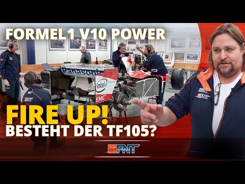 Team FNT – After the engine overhaul: Restart of the TF105, which has the most Toyota Formula 1 p...