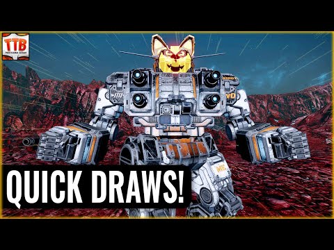 Lightning-Fast Projectile Volleys! - Quickdraw - German Mechgineering #1294 MWO